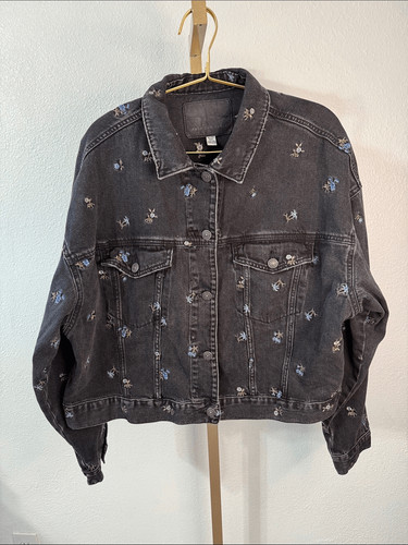 American eagle black denim - american,