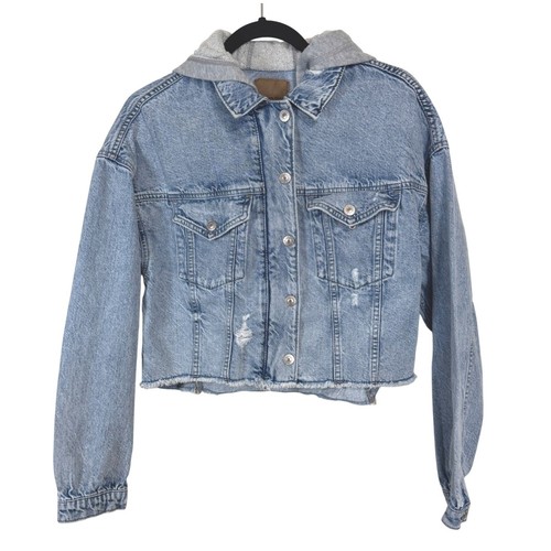 American eagle hooded - hooded, denim