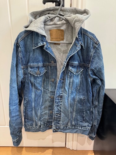 American eagle hooded blue - eagle,