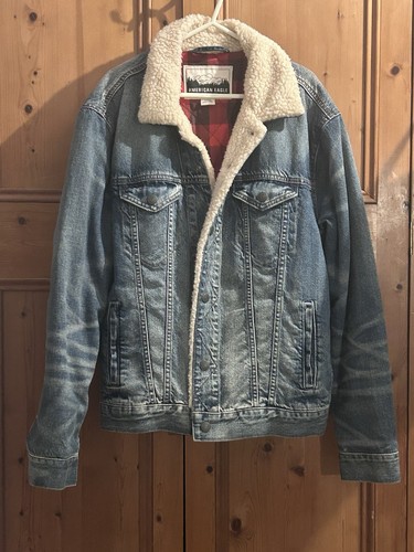 American eagle denim jacket - american,