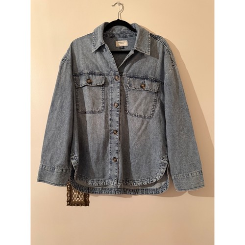 American eagle denim shirt - american,
