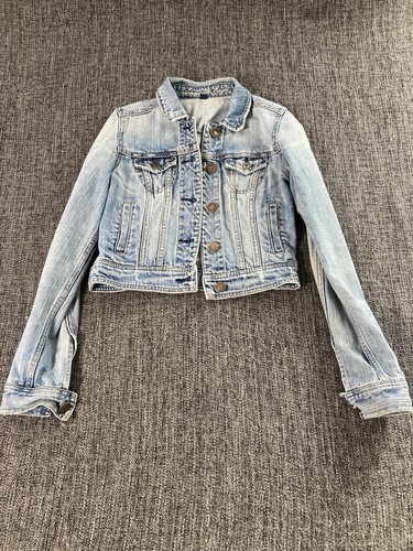 American eagle denim jacket - american,