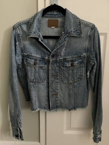 Cropped american eagle - eagle, blue