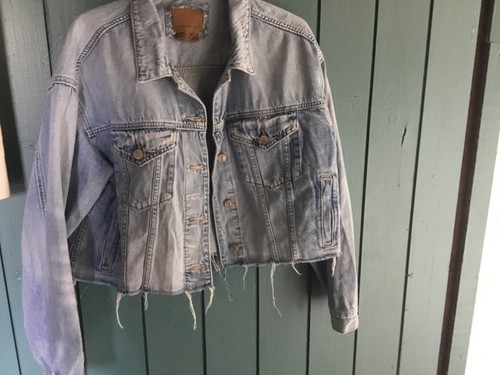 American eagle denim jacket - american,