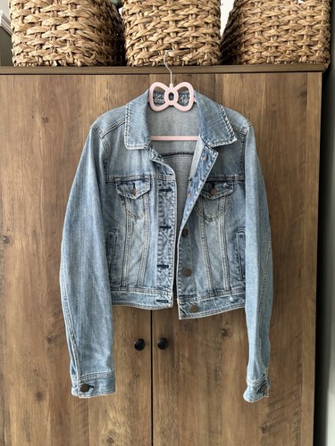 American eagle denim jacket - american,