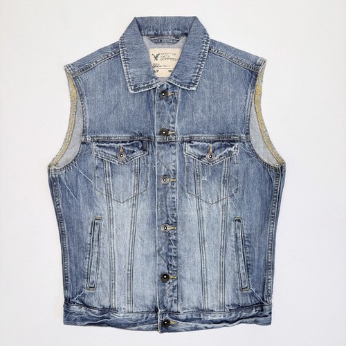 American eagle denim vest - denim,