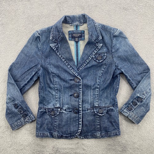 American eagle denim jacket - american,